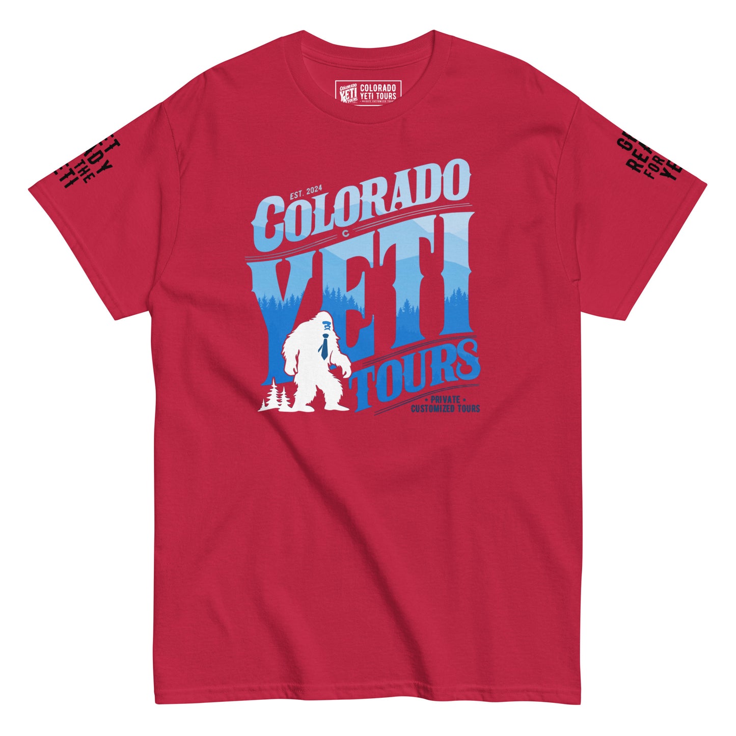 Colorado Yeti Tours | Men's classic tee