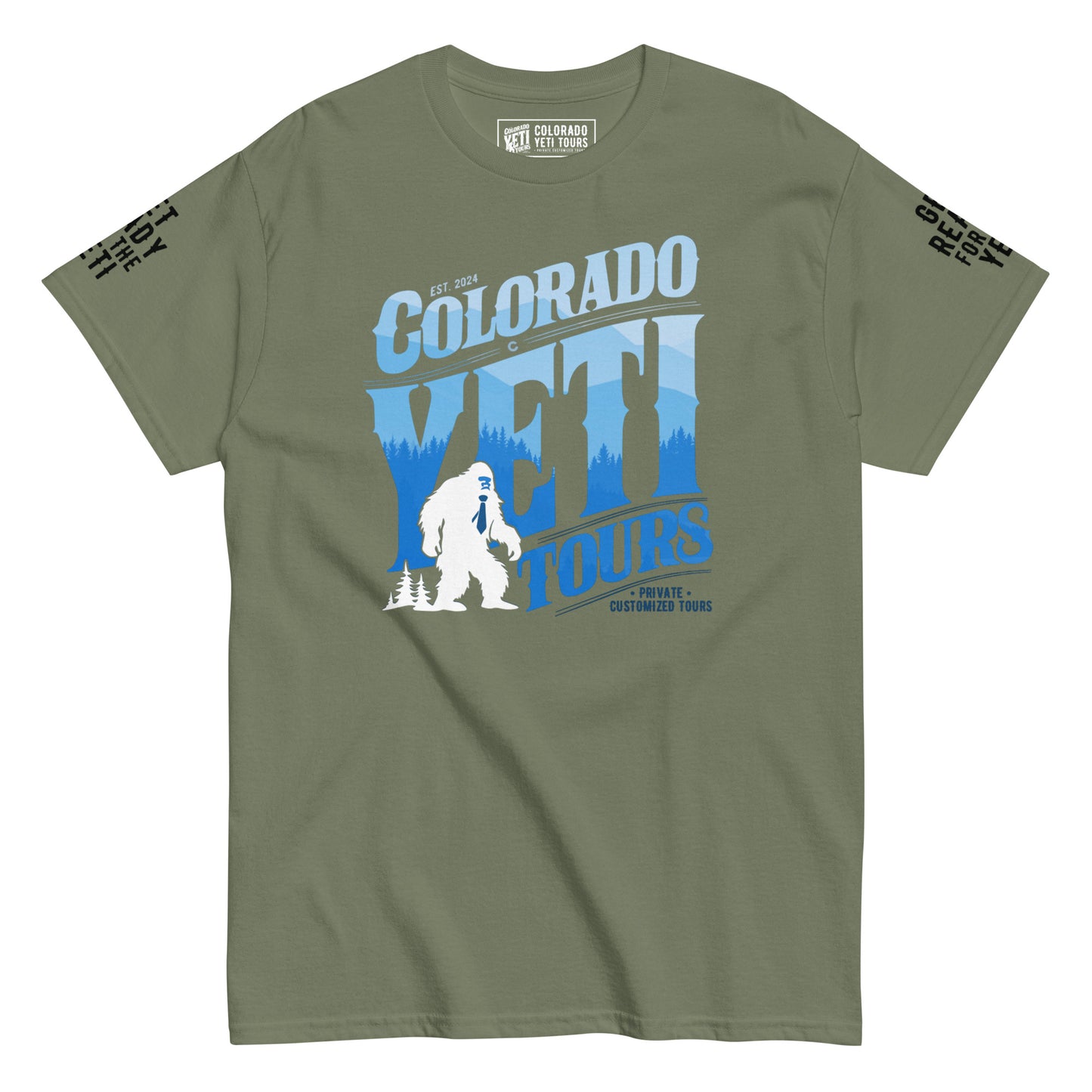 Colorado Yeti Tours | Men's classic tee