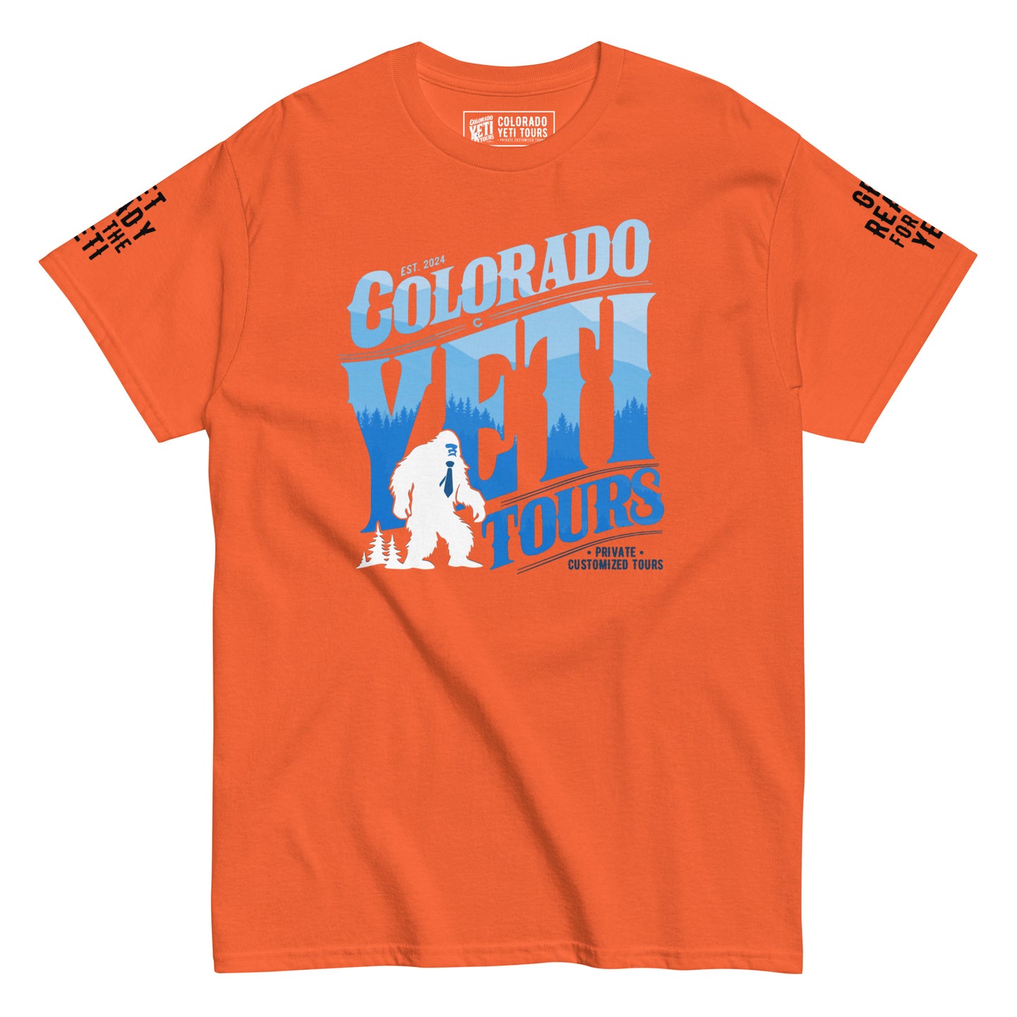 Colorado Yeti Tours | Men's classic tee