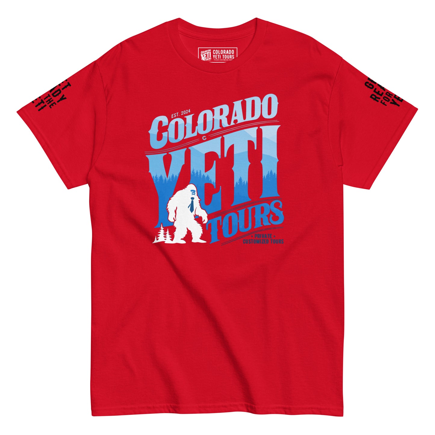 Colorado Yeti Tours | Men's classic tee