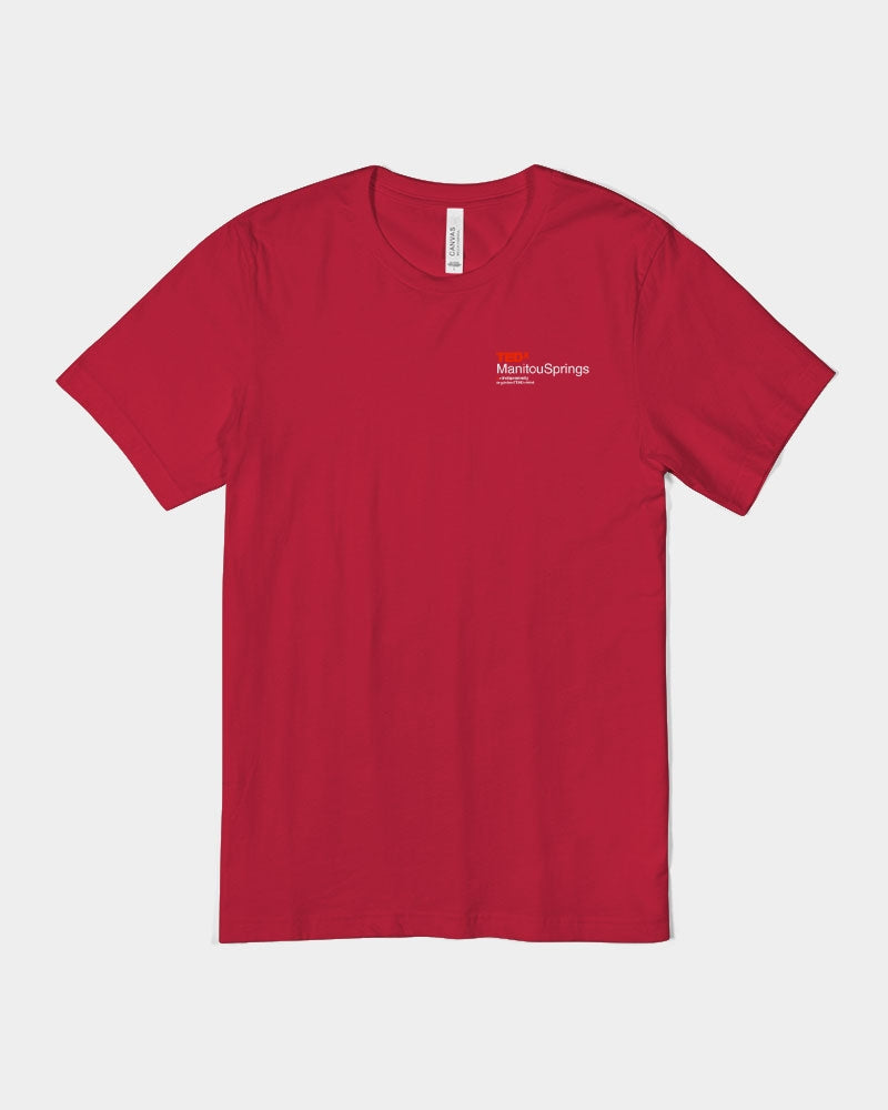 TEDxManitou-Springs Unisex Jersey Tee | Bella + Canvas