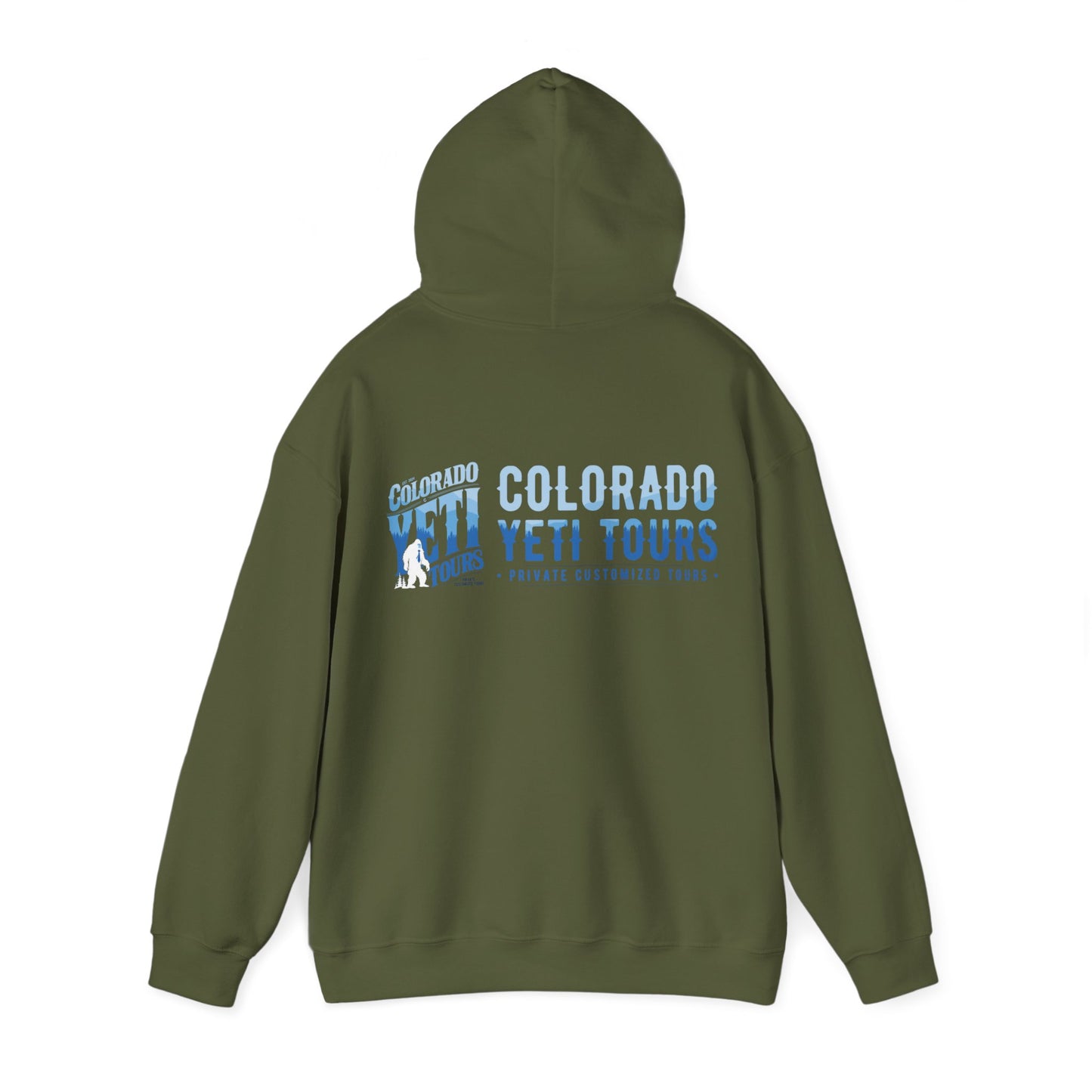 Colorado Yeti Tours 2 | Unisex Heavy Blend™ Hooded Sweatshirt