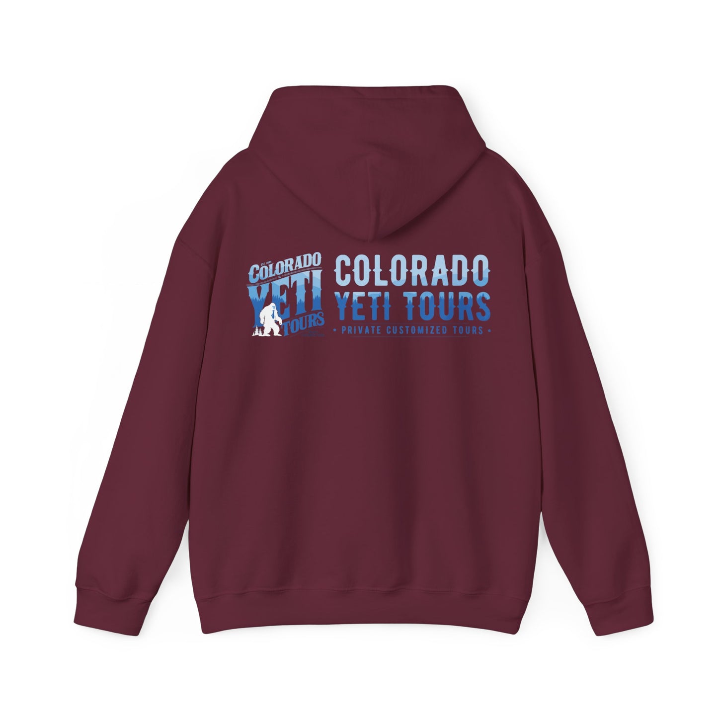 Colorado Yeti Tours 2 | Unisex Heavy Blend™ Hooded Sweatshirt