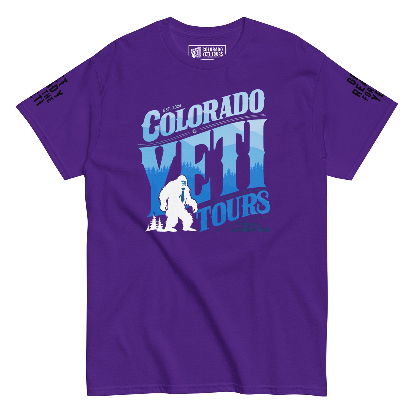 Colorado Yeti Tours | Men's classic tee