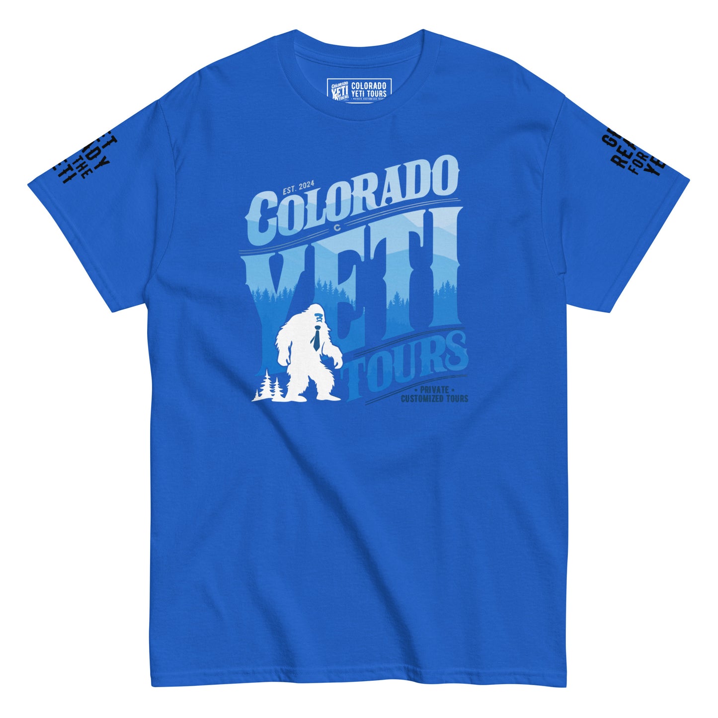 Colorado Yeti Tours | Men's classic tee