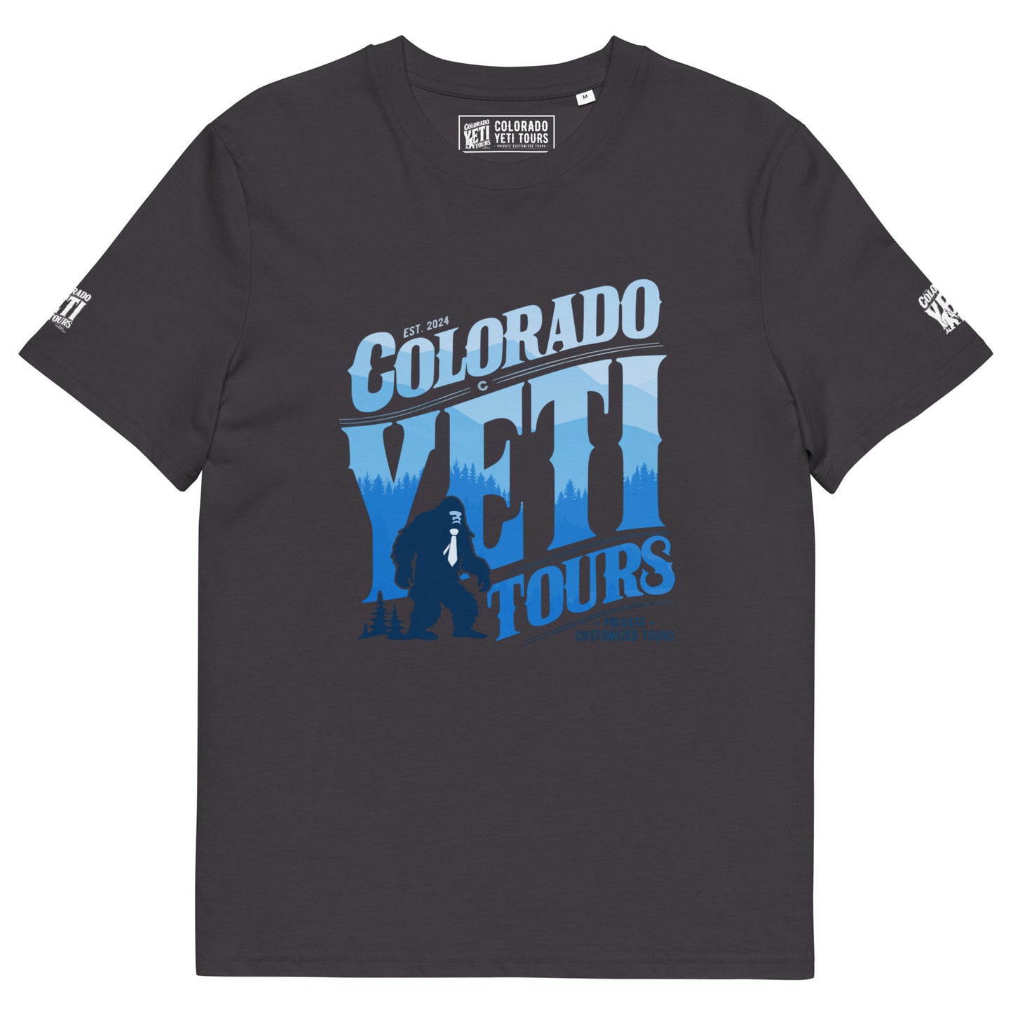 Colorado Yeti Tours | Unisex organic cotton t-shirt