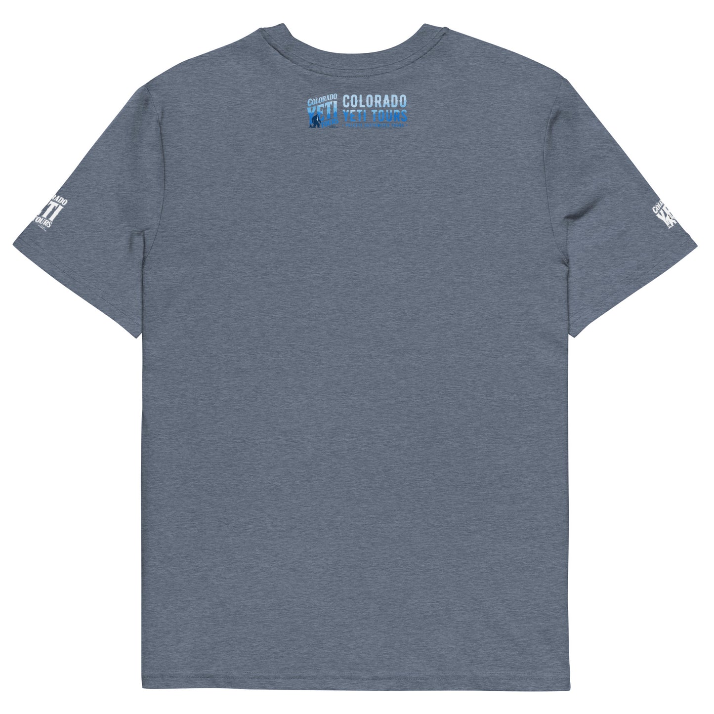 Colorado Yeti Tours | Unisex organic cotton t-shirt