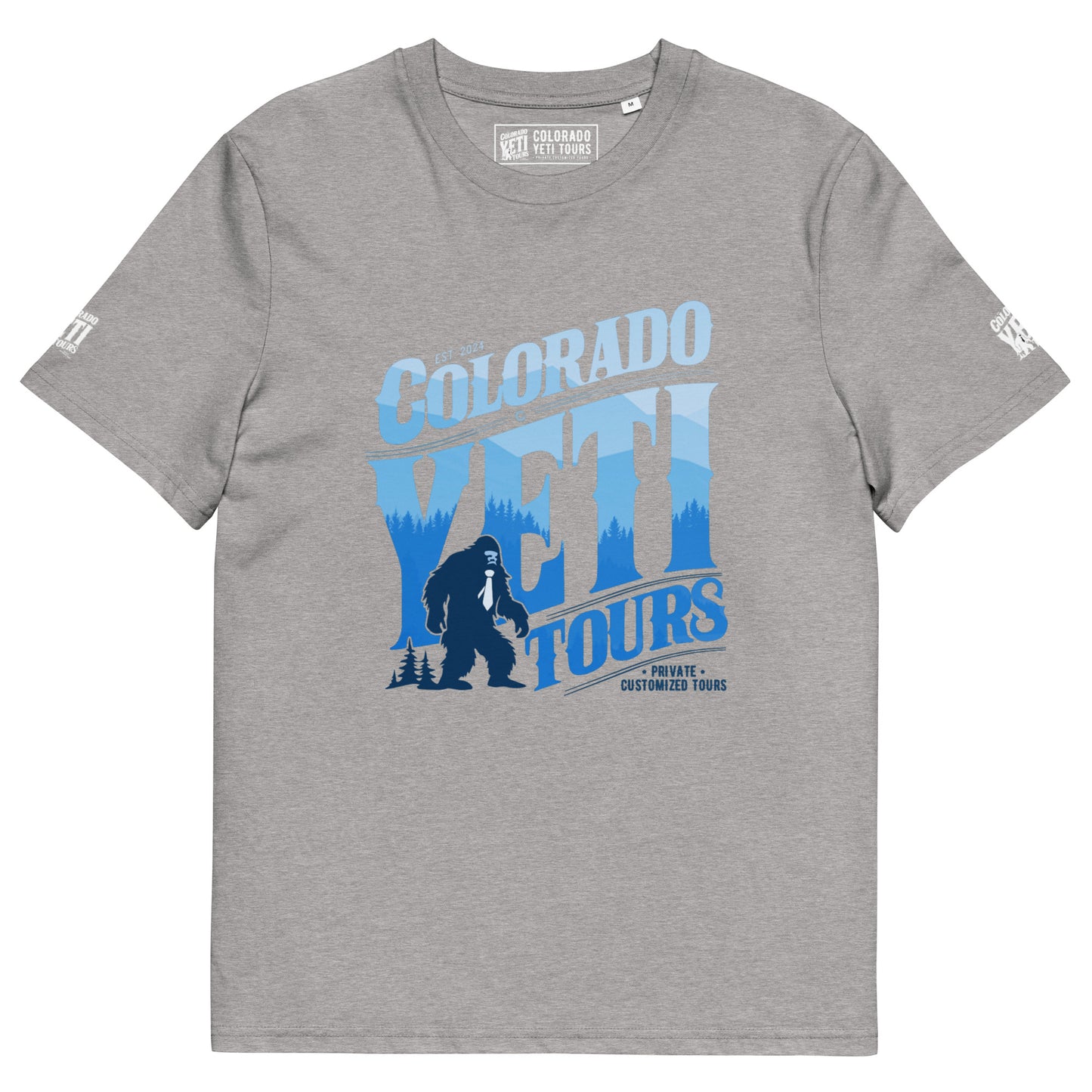 Colorado Yeti Tours | Unisex organic cotton t-shirt