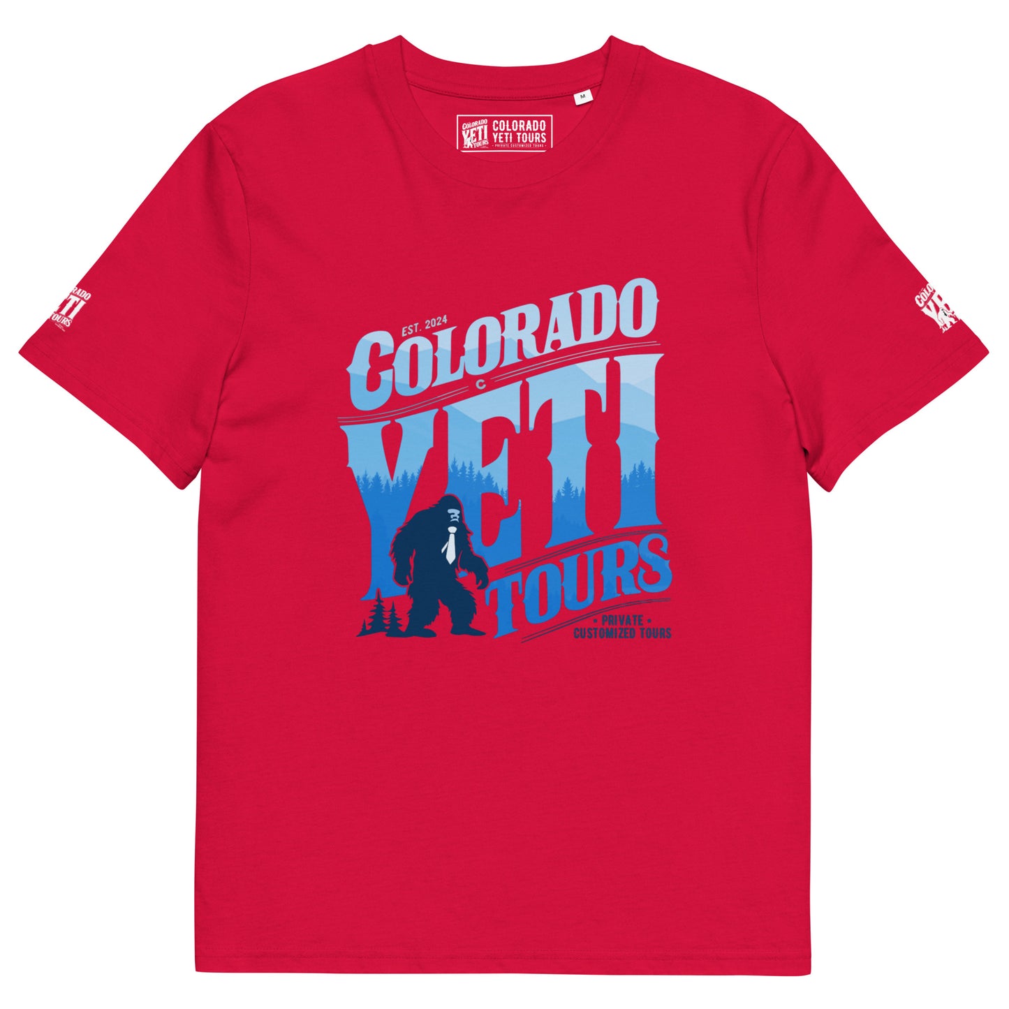 Colorado Yeti Tours | Unisex organic cotton t-shirt