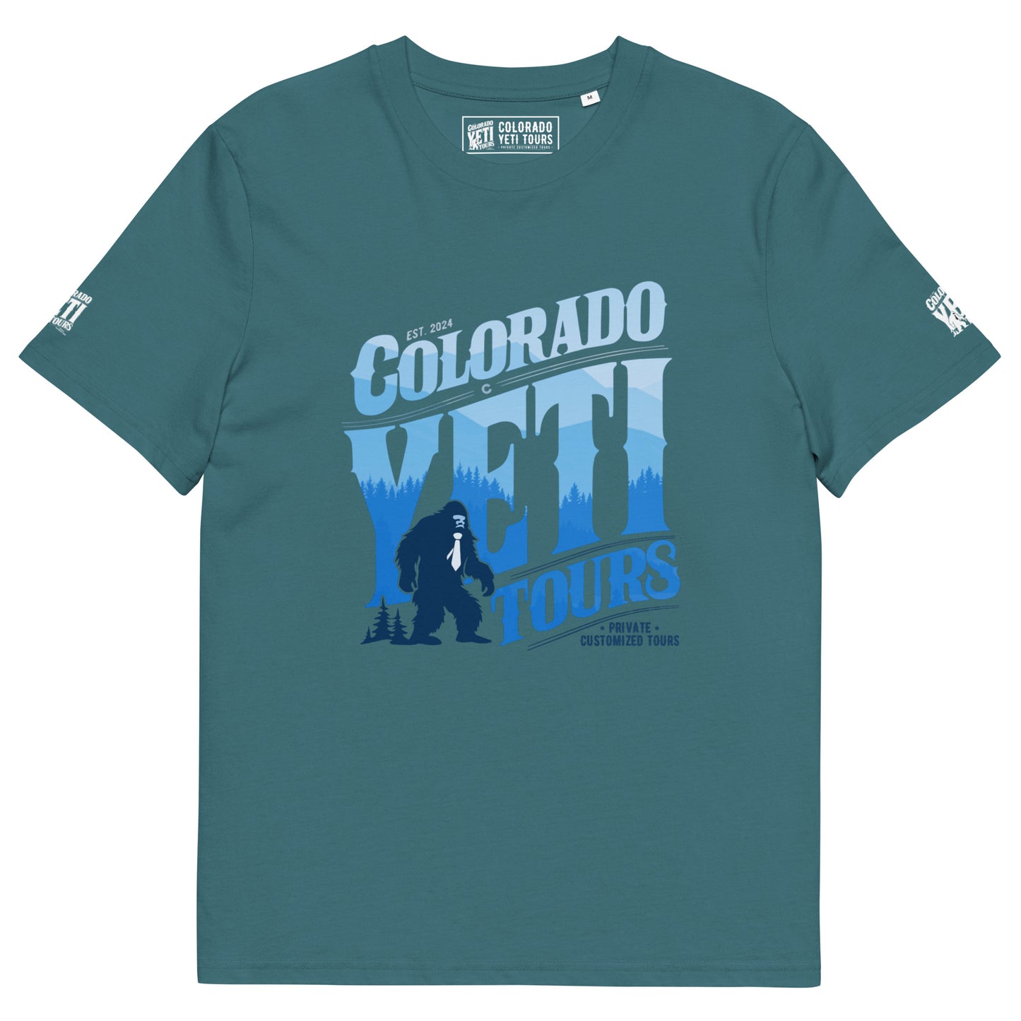 Colorado Yeti Tours | Unisex organic cotton t-shirt